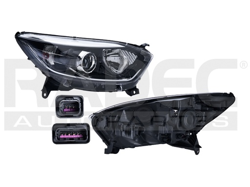 [019-2617-00] FARO RN CAPTUR 18-20 ELECTRICO C/MOTOR P/FOCO HALOGENO S/FOCO DEPO DER