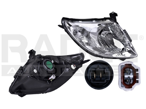 [019-2903-01] FARO SZ SWIFT 07-11 MANUAL FONDO CROMADO P/FOCO HALOGENO S/FOCO DEPO IZQ