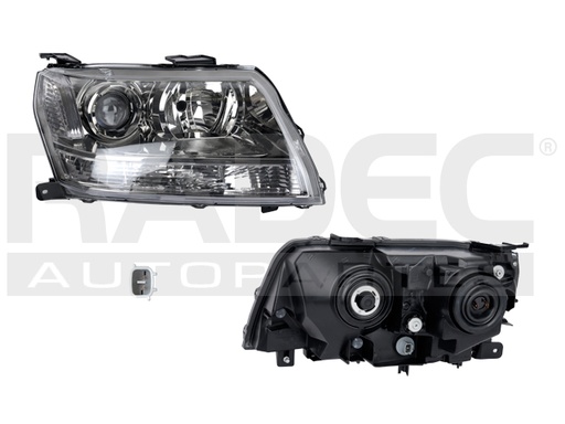 [019-2904-04] FARO SZ GRAND VITARA 09-16 MANUAL/ELECTRICO FONDO CROMADO S/FOCO DEPO DER