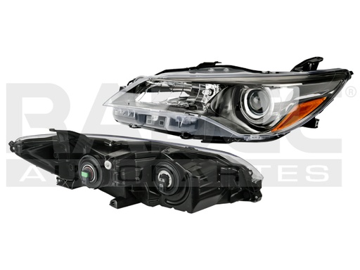 [019-3002-63] FARO TY CAMRY 15-17 FONDO NEGRO C/FOCO DEPO IZQ