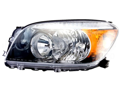 [019-3011-09] FARO TY RAV 4 06-08 FONDO NEGRO S/FOCO DEPO IZQ