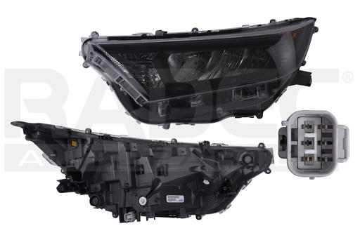 [019-3011-45] FARO TY RAV 4 20-23 FILO NEGRO S/FOCO DEPO IZQ