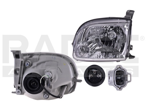 [019-3017-11] FARO TY TUNDRA 05-06 CABINA REGULAR/CABINA MEDIA C/FOCO DEPO IZQ