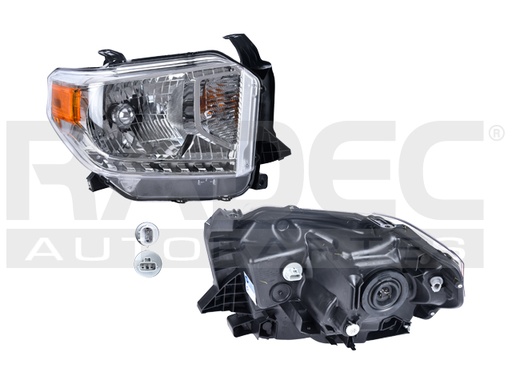 [019-3017-28] FARO TY TUNDRA SR/SR5/LIMITED 14-17 FONDO CROMADO S/MOTOR C/FOCO DEPO DER