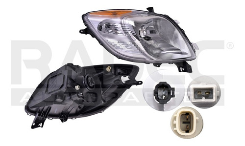 [019-3018-11] FARO TY YARIS 06-08 3 Y 5 PUERTAS S/FOCO DEPO IZQ
