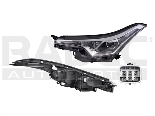 [019-3030-01] FARO TY CH-R 18-20 ELECTRICO C/LEDS S/FOCO DEPO IZQ