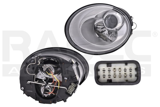[019-3102-21] FARO VW BEETLE 06-11 MANUAL 5 PINES C/FOCO DEPO IZQ