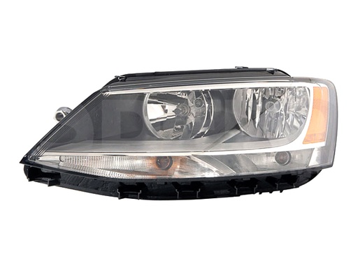 [019-3112-41] FARO VW JETTA BICENTENARIO 11-18 P/2 FOCOS EN CUARTOS S/LUZ DE DIA S/FOCO DEPO IZQ