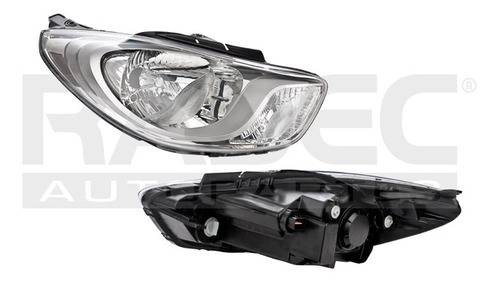 [019-3405-00] FARO HY I10 11-14 MANUAL FONDO CROMADO P/FOCO HALOGENO S/FOCO DEPO DER