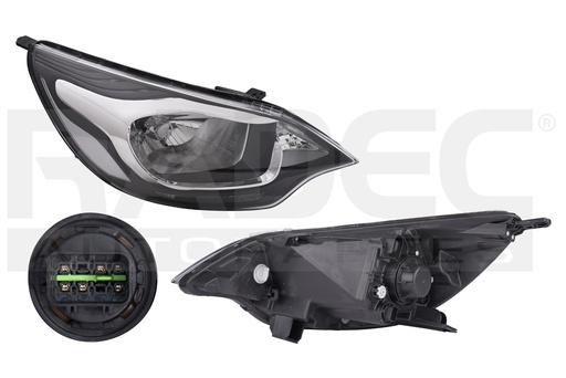 [019-3506-08] FARO KI RIO 12-16 4 PUERTAS ELECTRICO/MANUAL S/FOCO C/LEDS DEPO DER
