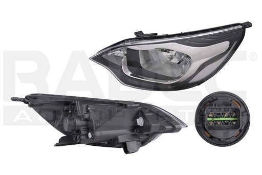 [019-3506-09] FARO KI RIO 12-16 4 PUERTAS ELECTRICO/MANUAL S/FOCO C/LEDS DEPO IZQ