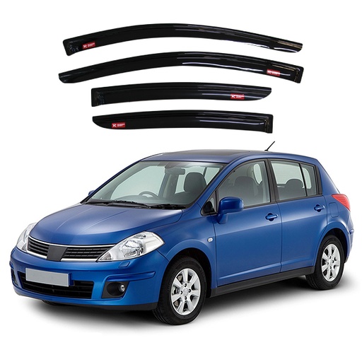 [026-3477] DEFLECTOR VENTANA TIIDA 07-13 2 PZS