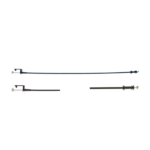 [0502-0406-00] CHICOTE CERRADURA FD FIESTA 97-02  4 PUERTAS 56.5 CM HUSHAN Derecho/Izquierdo Trasera  