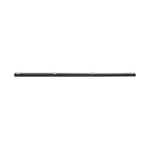[184-75040] MOLDURA BOTAGUA TY HILUX 84-88  CABINA REGULAR SIN ALETA 80 CM NEGRA Derecho Delantera  Exterior