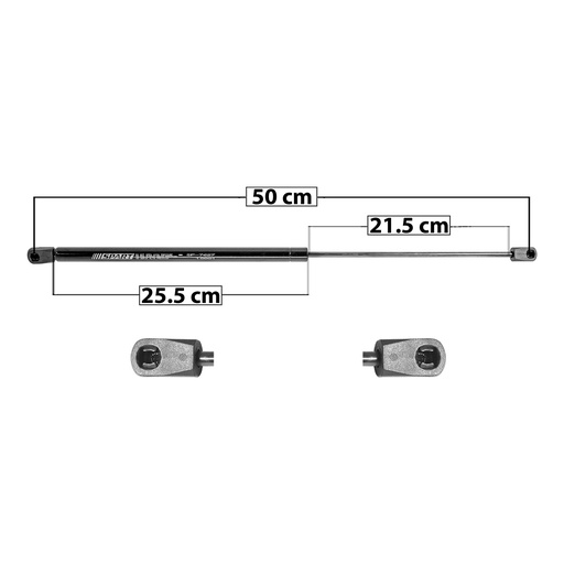 [004-0642-05] AMORTIGUADOR VIDRIO TRASERO CV SUBURBAN  GM YUKON  CD ESCALADE ESV 07-13  50 25.5 21.5 ENTRADA TIPO 18 ENTRADA 2 TIPO 18 190 42.71 19.37 130 29.23 13.26 SPART 7627 Derecho/Izquierdo   
