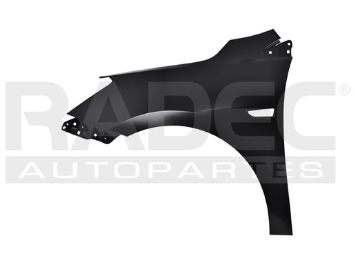 [202-0604-15] SALPICADERA CV AVEO 18-23 LINEA NUEVA C/HOYO P/CUARTO LS/LT/LTZ L4 4 CILINDROS 1.5L 4 PUERTAS IZQ