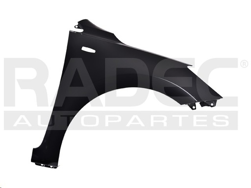 [202-3506-10] SALPICADERA KI RIO 18-23 C/HOYO P/CUARTO EX/LX/L L4 4 CILINDROS 1.6L DER