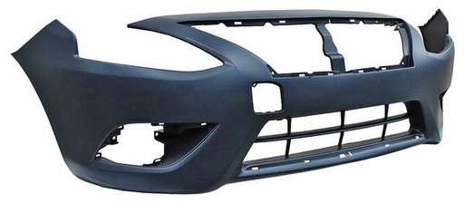 [203-2330-08] FASCIA DELANTERA NS VERSA 15-19 P/PINTAR C/HOYO P/MOLDURA EXCLUSIVE/DRIVE/ADVANCE/SENSE L4 4 CILINDROS 1.6L 4 PUERTAS