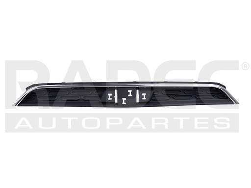 [204-0666-09] PARRILLA CV SPARK SUPERIOR 16-18 GRIS C/MOLDURA CROMADA LT