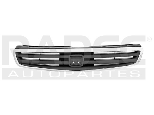 [204-1302-06] PARRILLA HD CIVIC 99-00 4 PUERTAS C/MOLDURA CROMADA
