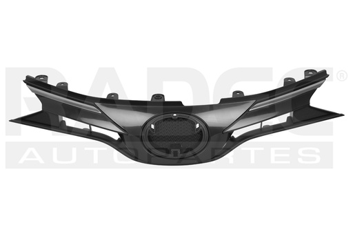 [204-3018-12] PARRILLA TY YARIS 18-20 NEGRA MATE C/MOLDURAS CROMADAS CORE/S L4 4 CILINDROS 1.5L 4/5 PUERTAS
