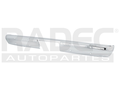 [206-0615-06] DEFENSA TRASERA CV CHEYENNE 89-91 CROMADO LARGO 198 CMS ANCHO 22 CMS S/BARRENO SCOTSSDALE/R1500/R2500/R3500/CREW CAB/V1500/V2500/V3500/CLASSIC/R10/R20/DELUXE/CUSTOM/C10/C20/C30
