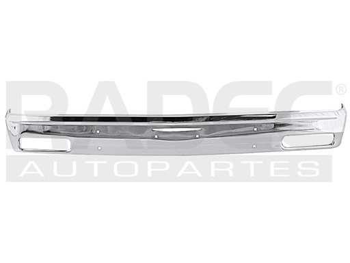 [206-0635-00] DEFENSA DELANTERA CV S-10 82-94 CROMADO S/BARRENO BASE/GYPSY/SPORT/HIGH COUNTRY/HIGH SIERRA/SIERRA CLASSIC/TIMBERLINE L4/V6/V8 4/6/8CILINDROS 2.5/2.8/4.3L 2 PUERTAS (U.T.P.)