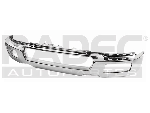 [206-1226-02] DEFENSA DELANTERA FD LOBO 04-07 CROMADO C/HOYO P/FARO (U.T.P.)