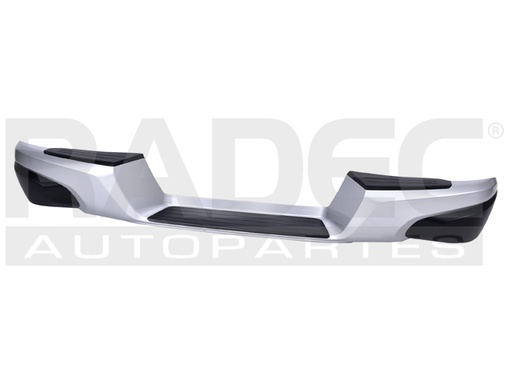 [206-2204-02] DEFENSA TRASERA MT L200 16-19 PLATA S/ BRACKET GASOLINA GLX GAS L4 4 CILINDROS 2.4L 4 PUERTAS