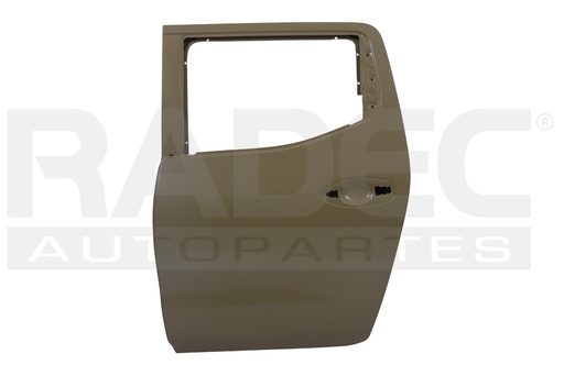 [208-2346-03] PUERTA TRASERA NS NP300 16-20 LE/XE/ESTACAS/PLATINUM/CHASIS CABINA L4 4 CILINDROS 2.5L 4 PUERTAS IZQ