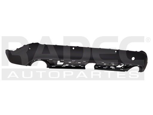 [215-1242-05] SPOYLER TRASERO FD EDGE 15-18 S/HOYO P/SENSOR C/HOYO P/TIRON C/HOYO P/GANCHO GRIS TITANIUM/SEL/SE