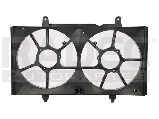 [216-2302-12] TOLVA VENTILADOR NS ALTIMA 02-06 BASE/S/SE/SL L4/V6 4/6 CILINDROS 2.5/3.5L 4 PUERTAS