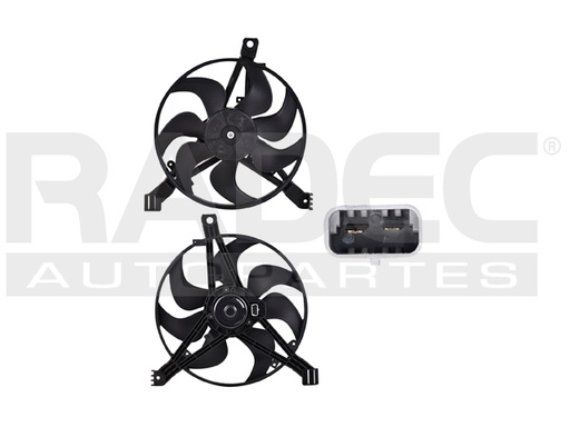 [218-0628-02] MOTOVENTILADOR CV LUMINA 98-00 V6 3.1 LTS P/AA L/DER SENCILLO COMPLETO 2 PINES TY