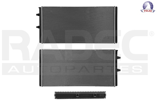 [220-0315-00] RADIADOR BW SERIE 5 530I 11-16/650I 12-18 V8 4.4 LTS C/S AA STD 23 2/9X11 8/9X26MM ALUM SOLD POLAR