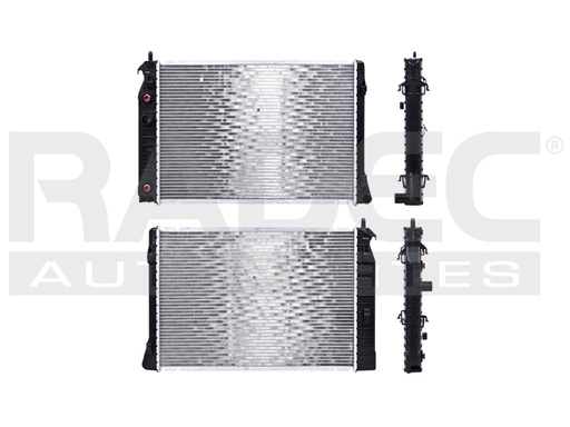 [220-0619-00] RADIADOR CV CORVETTE 97-04 V8 5.7 LTS AUT C/S AA 24 3/4X17 1/4X26MM ALUM SOLD POLAR
