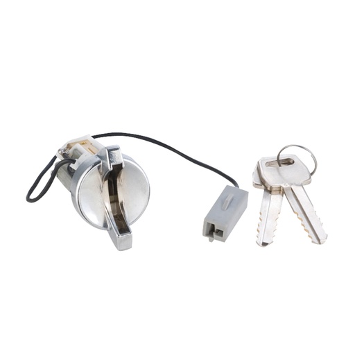 [223-1299-00] CILINDRO DE ENCENDIDO FD RANGER/BRONCO 83-92/ESCORT 88-90/TOPAZ 88-94/MUSTANG 87-93/TOPAZ/TEMPO 78-79  METAL CROMADO 12VCC CUB    