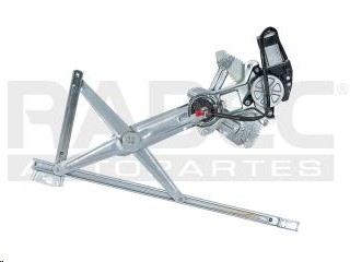 [007-1301-08] ELEVADOR DE CRISTAL HD ACCORD 90-93  ELECTRICO 4 PUERTAS 2 PINS CON MOTOR HUSHAN Derecho Delantera  