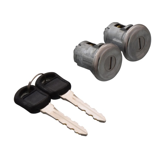 [224-0611-00] CILINDRO PARA PUERTA CV CAVALIER 95-04  PT SUNFIRE 95-05  JUEGO METAL CROMADO TIPO ORIGINAL Derecho/Izquierdo   