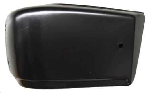 [008-2603-08] ALERON DEFENSA DELANTERO NS 720 84-91 NEGRO METAL BASE/DELUXE/SPORT TRUCK L4 4 CILINDROS 2.0/2.2/2.4/2.5L 2 PUERTAS DER