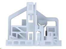 [BASE015] BASE P/CABLE DE ELEV.FD. FIESTA / ECOSPORT 01-08 TRASERA IZQ.