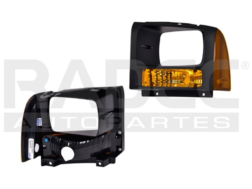 [009-1241-09] BISEL FD PICK UP F-350/ SUPER DUTY 05-07 P/PINTAR C/CUARTO DEPO IZQ