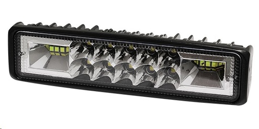 [FARA0016] FARO RECTANGULAR 16 LED C/ESTROBO BLANCO