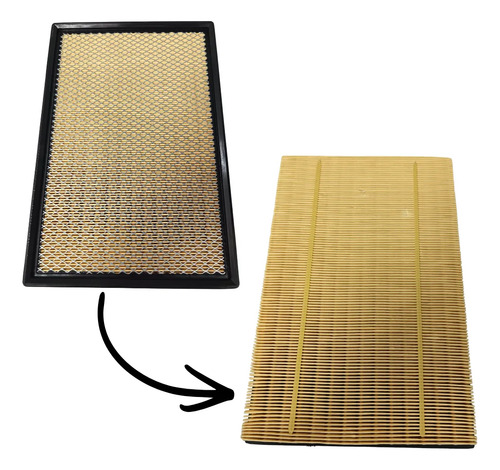 [FILAF8814] FILTRO AIRE CHRY RAM 1500 3500 2003-2019