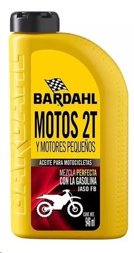 [LUBR1027] ACEITE MOTOR 2 TIEMPOS BARDHAL 947 ML