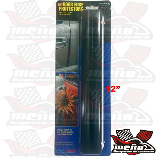 [PROP101] PROTECTOR PUERTA 12" NEGRO