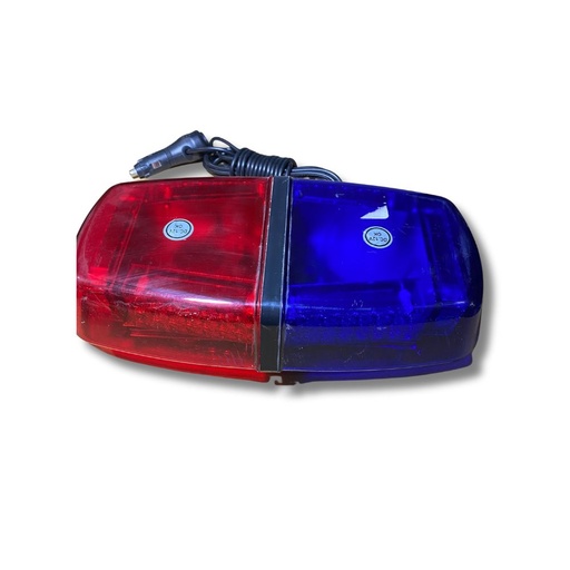[TORR022] TORRETA PATRULLA MICA AZUL/ROJA 24 LEDS 