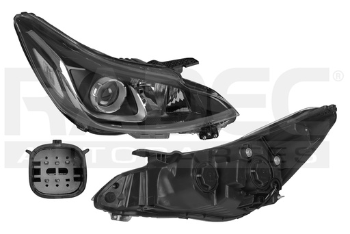 [019-0666-20] FARO CV SPARK 19-21 C/LUPA S/FOCO HALOGENO CN DER