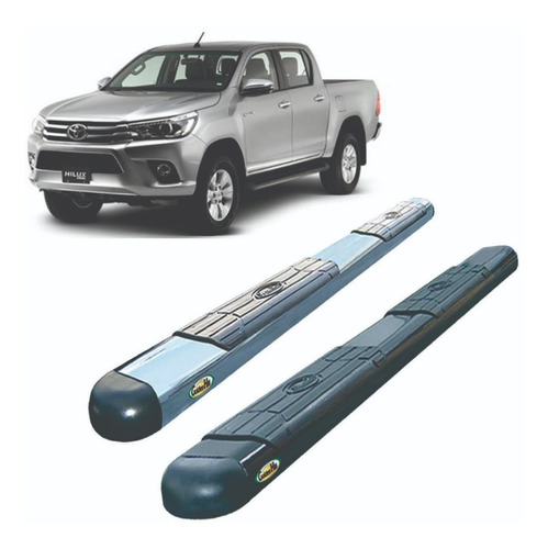 ESTRIBOS RECTO GOLDEN HILL 4"