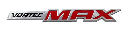 [EMB-0527-06] EMBLEMA LETRAS VORTEC MAX CV SILVERADO 06-09 6.0L ROJO CROMO
