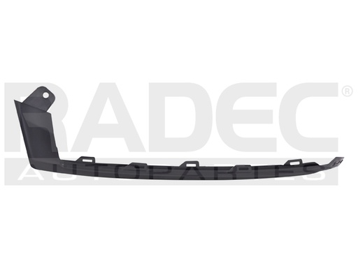 [011-1301-38] MOLDURA REJILLA DELANTERA HD ACCORD 18-20 NEGRA MATE EX/EX-L/LX/TOURING/SPORT/HYBRID L4 4CILINDROS 1.5/20L 4 PUERTAS DER
